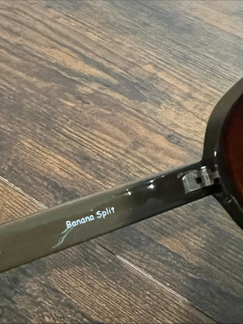 Orange Frame Sunglasses with Brown Lenses by Coach